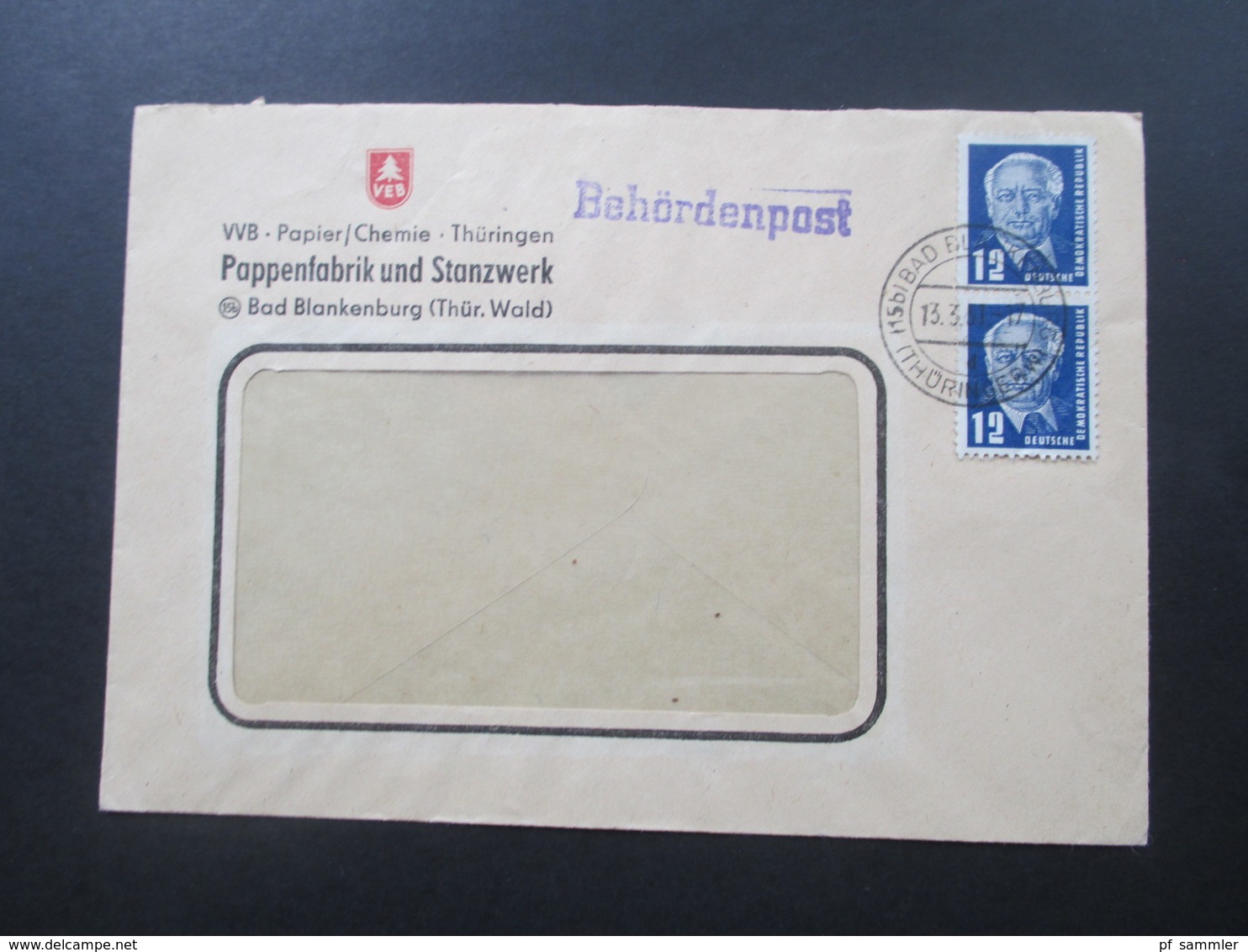 DDR Dienstpost ab 1949 - 50er Jahre. Frankiert / Freistempel. VD und ein Beleg Verwaltungswertpost. Toller Posten!