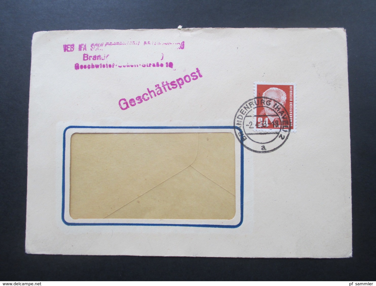 DDR Dienstpost ab 1949 - 50er Jahre. Frankiert / Freistempel. VD und ein Beleg Verwaltungswertpost. Toller Posten!