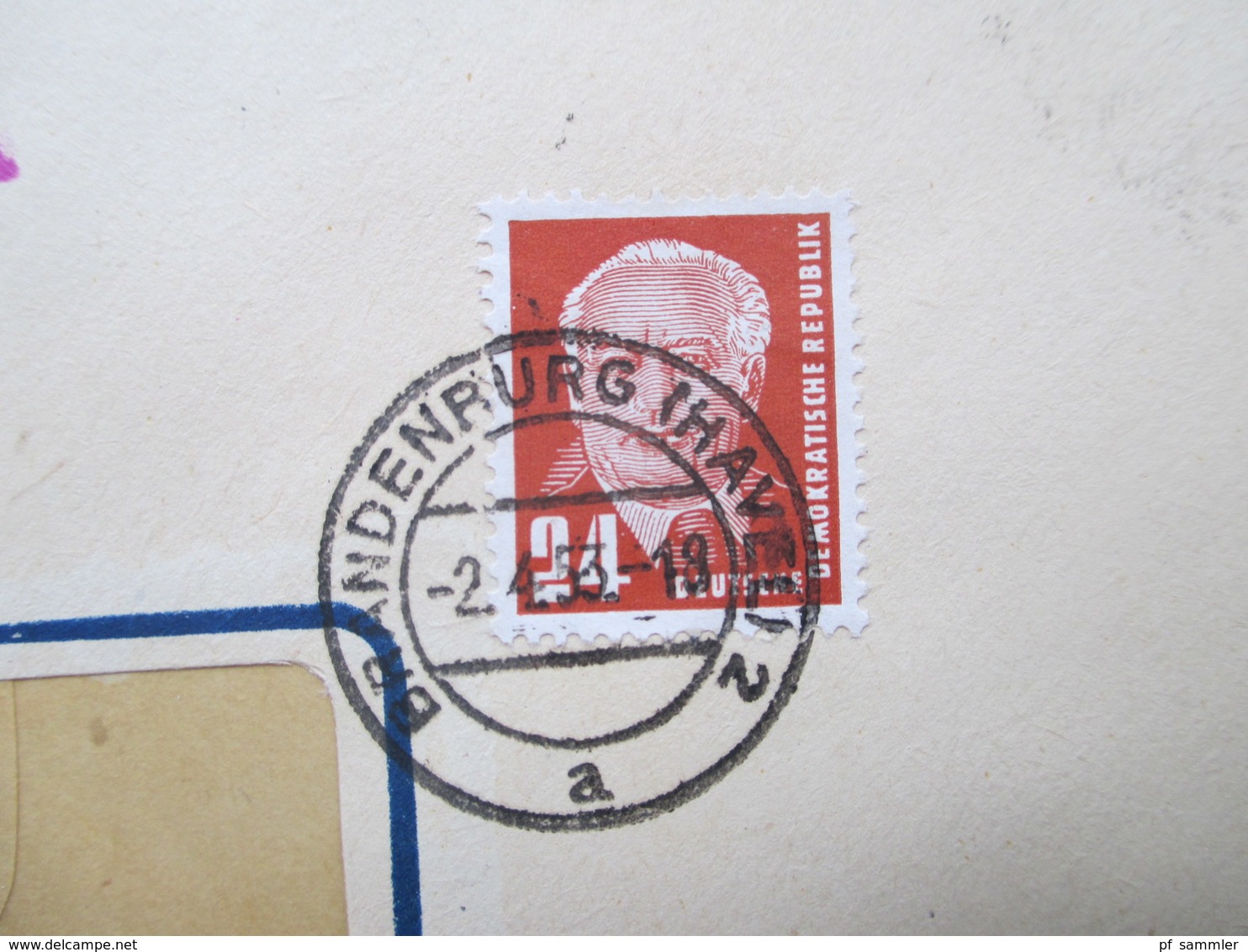 DDR Dienstpost ab 1949 - 50er Jahre. Frankiert / Freistempel. VD und ein Beleg Verwaltungswertpost. Toller Posten!