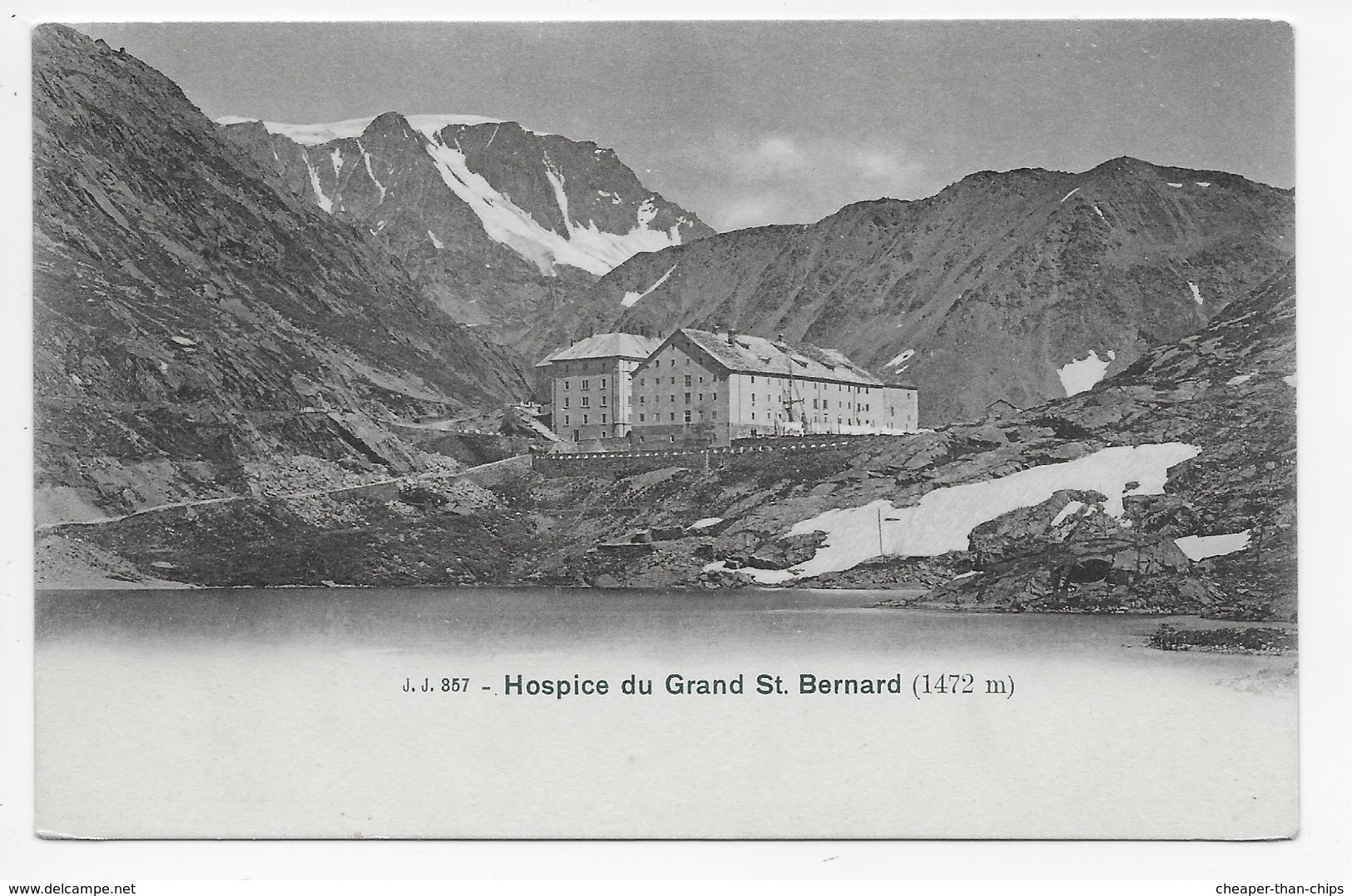 Hospice Du Grand St. Bernard (1472 M) - J.J. 357 - Undivided Back - Other & Unclassified