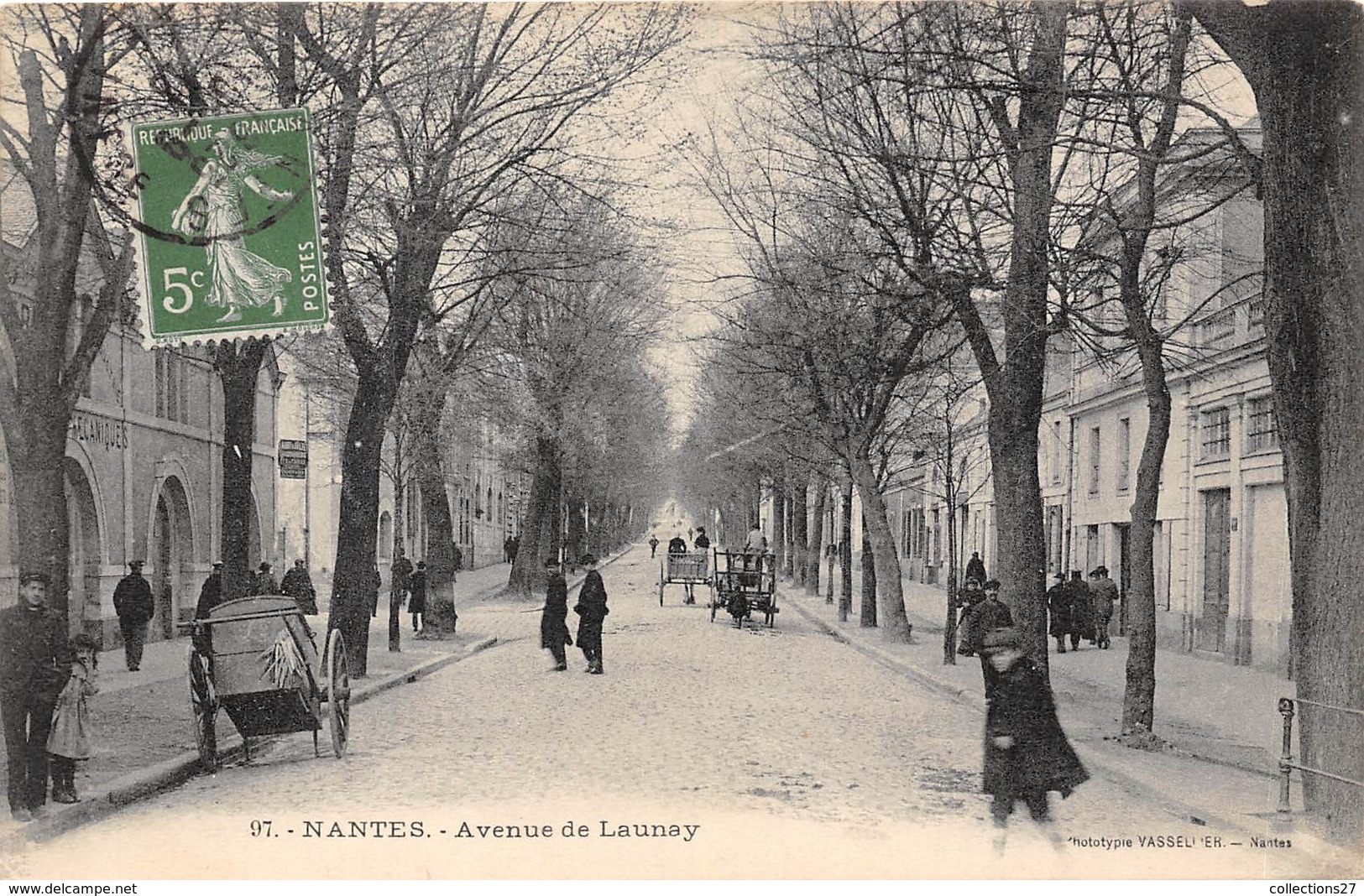 44-NANTES- AVENUE DE LAUNAY - Nantes