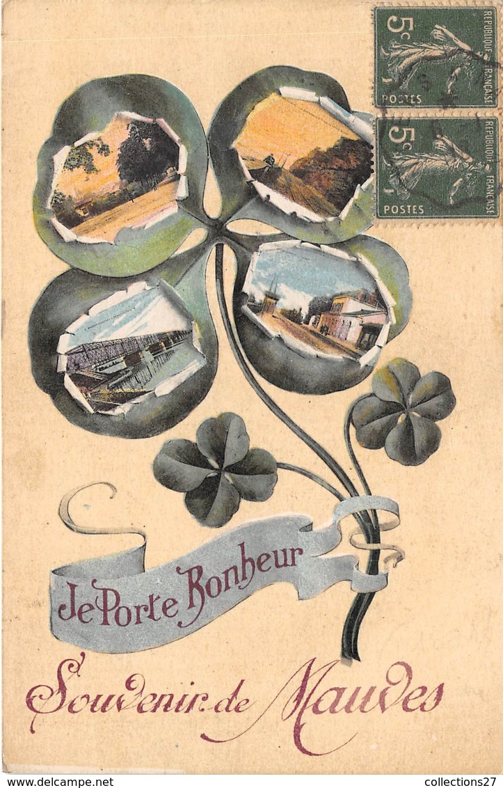 44-MAUVES- JE PORTE BONHEUR- SOUVENIR DE MAUVES - Mauves-sur-Loire