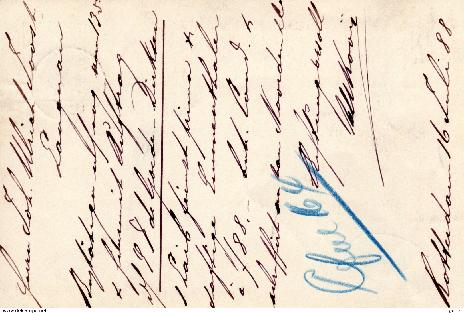 Bk G27 Van Rotterdam Naar Langnau - Postal Stationery