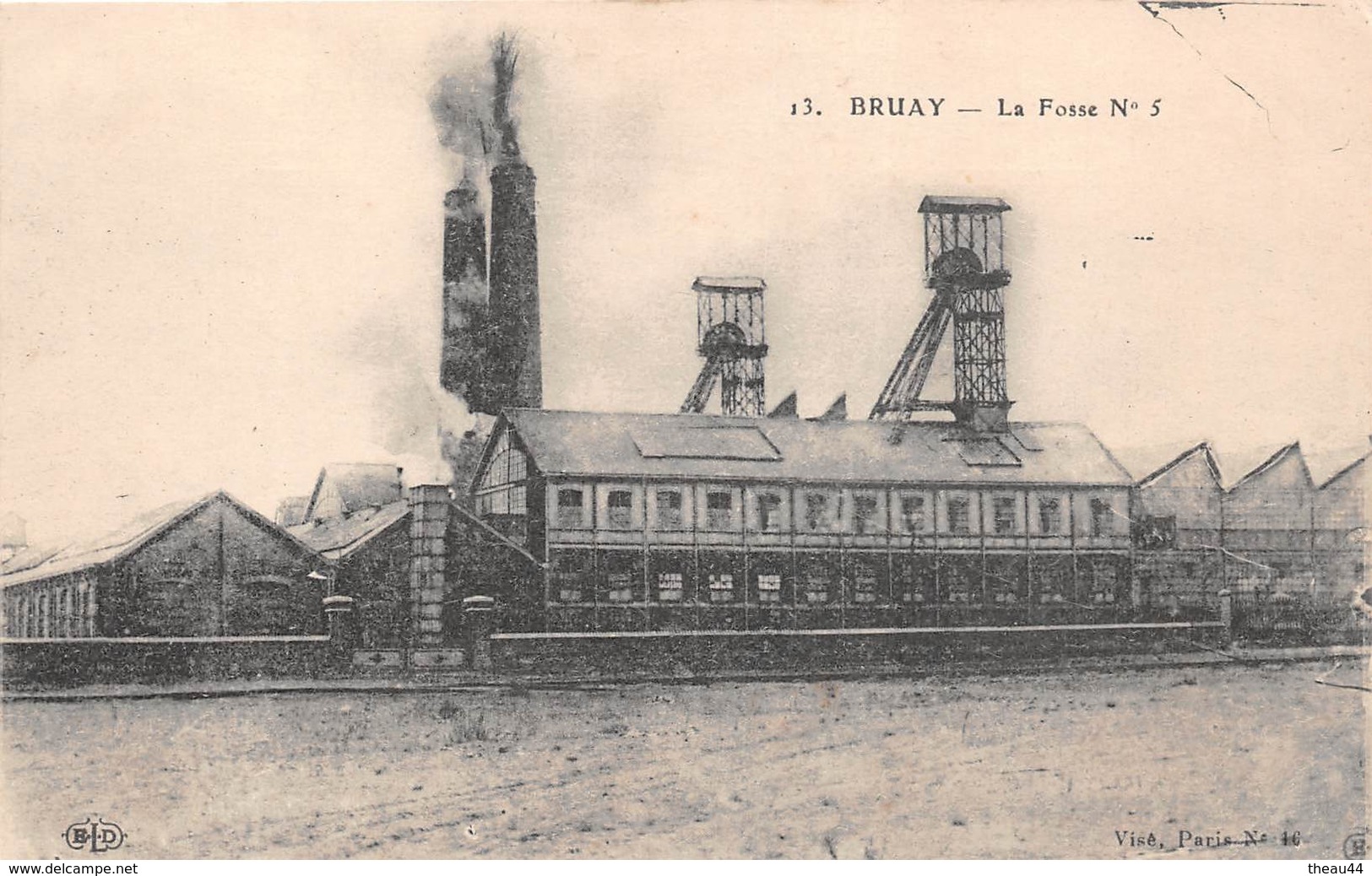 ¤¤  -   BRUAY    -   La Fosse N° 5   -  Mine     -   ¤¤ - Bruay Sur Escaut