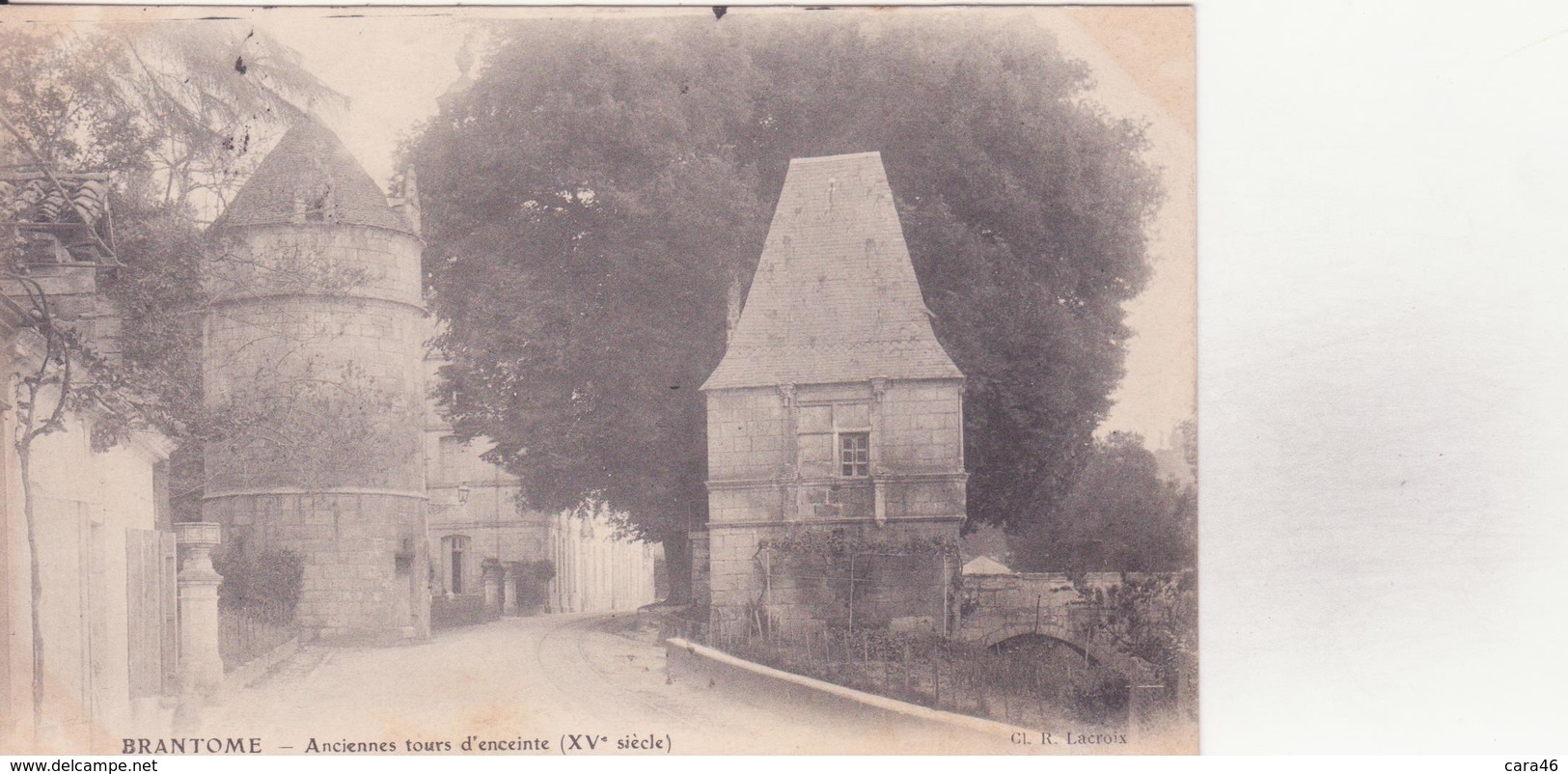 CPA - BRANTOME Anciennes Tours D'enceinte - Brantome