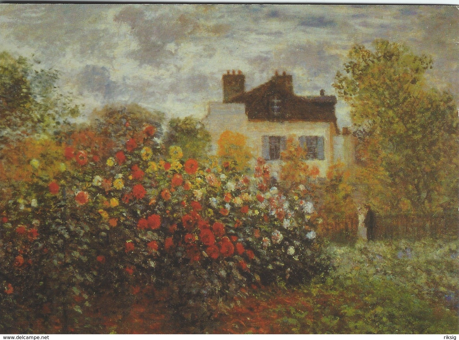 Painting: Claude Monet. Vetheuil.   # 07912 - Paintings