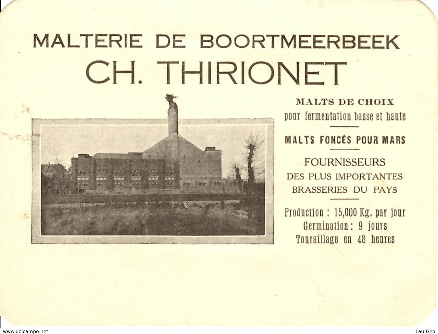 Boortmeerbeek. Malterie CH. THIRIONET - Boortmeerbeek