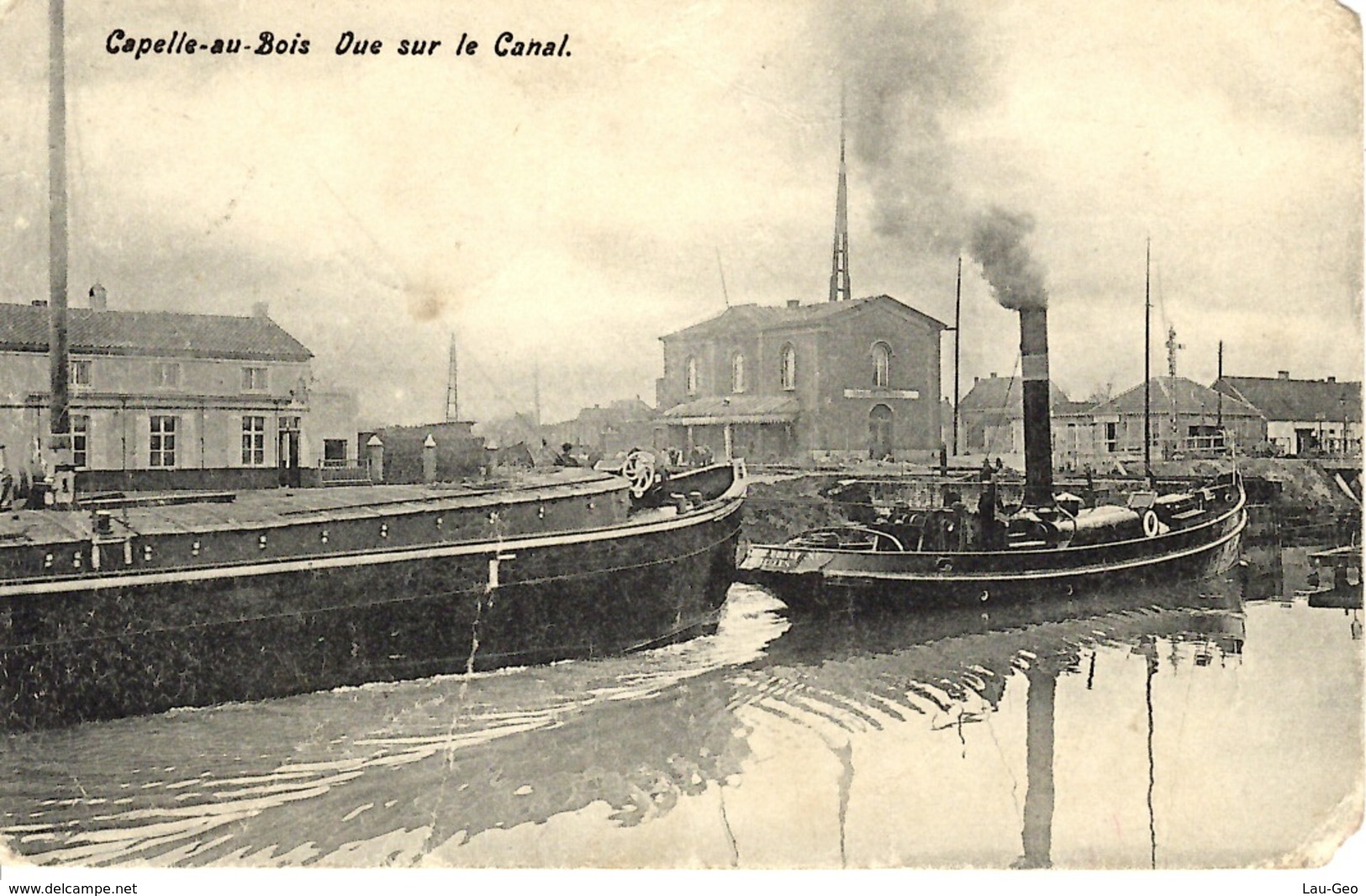 Cappellenbosch - Capelle-au-Bois. (Kapelle-op-den-Bos).  Vue Sur Le Canal. - Kapelle-op-den-Bos