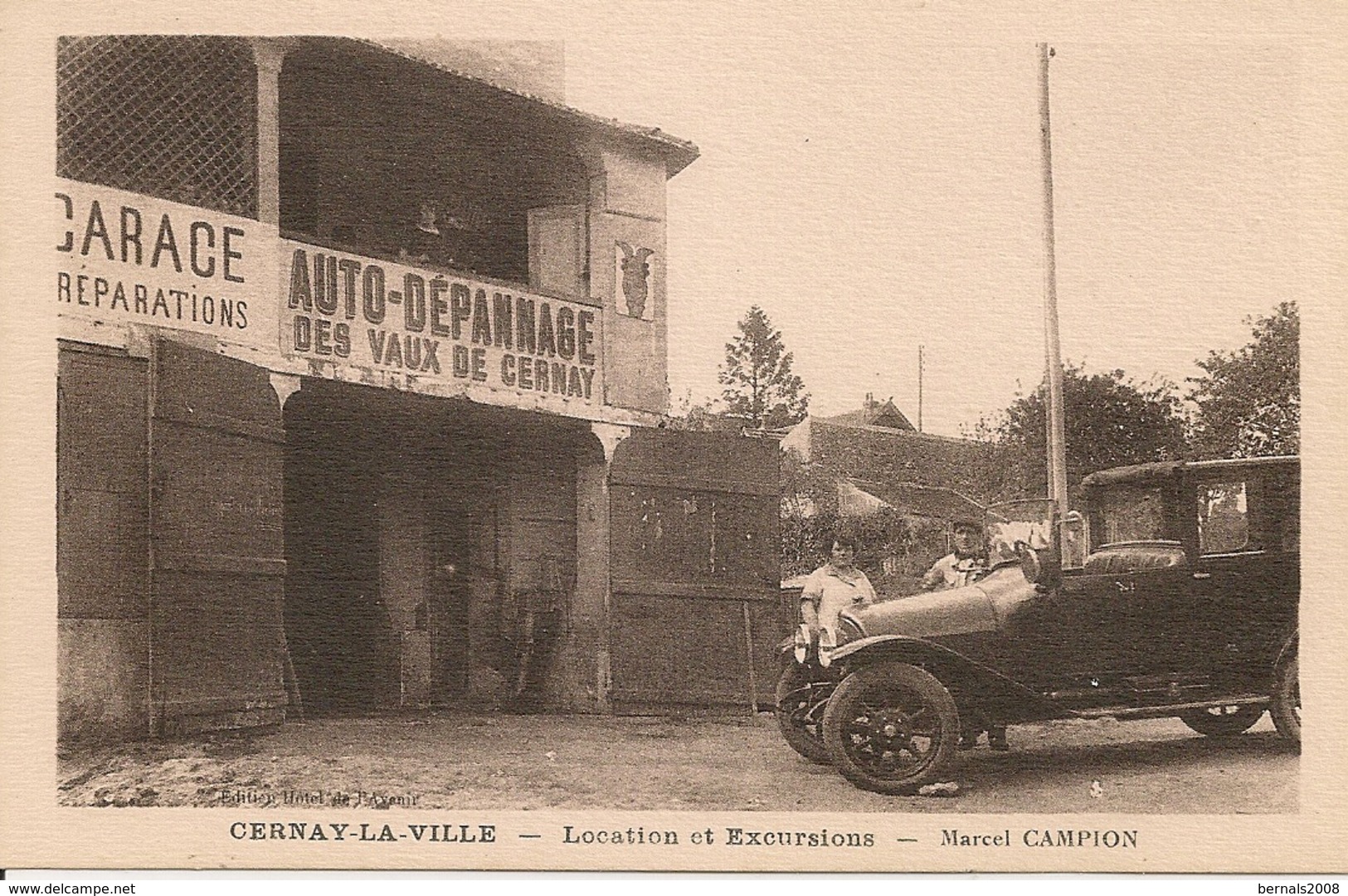 CERNAY La VILLE - Garage Auto - Marcel Campion - Cernay-la-Ville