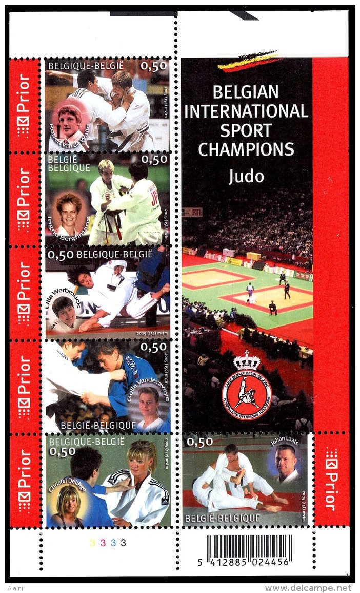 BE   BL121   XX   ---   Le Judo En Belgique - 1961-2001