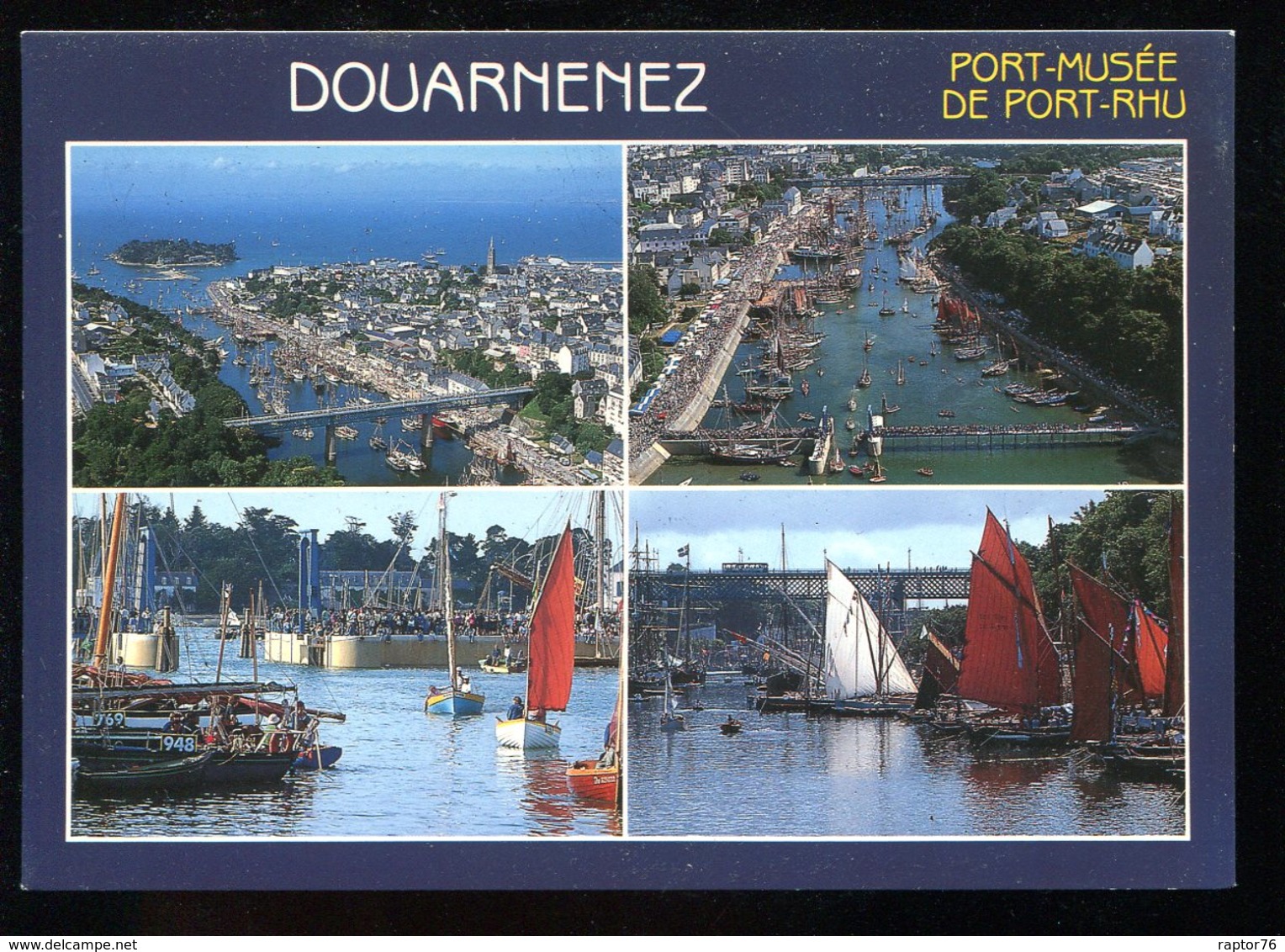 CPM Neuve 29 DOUARNENEZ Port Musée De Port Rhu Multi Vues - Douarnenez
