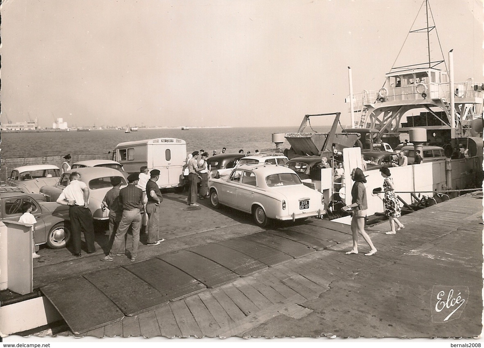 ILE DE RE - Sablanceaux, Le Bac ,automobiles - Cpsm Gf - Ile De Ré