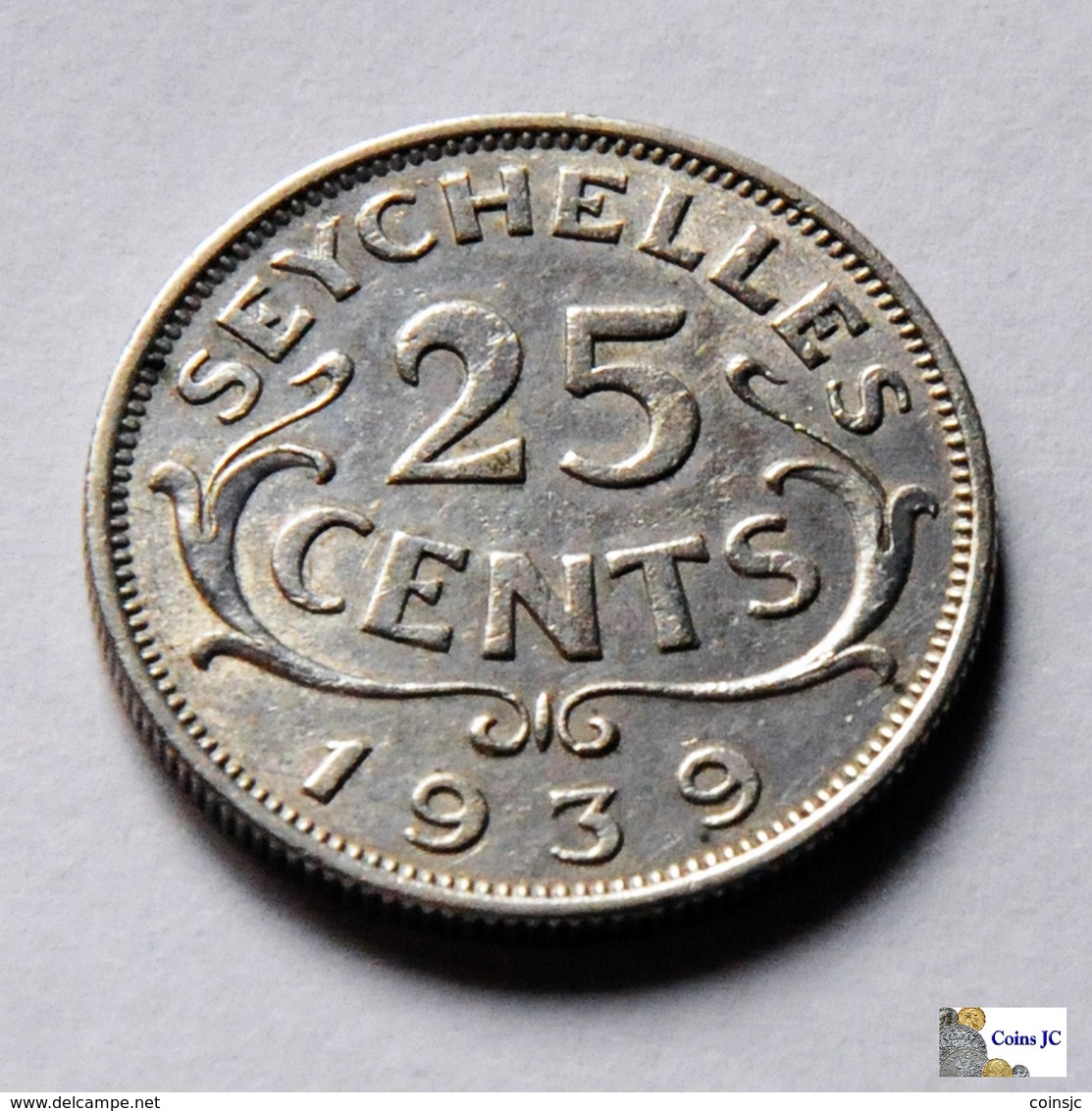 Seychelles - 25 Cents - 1939 - Seychelles