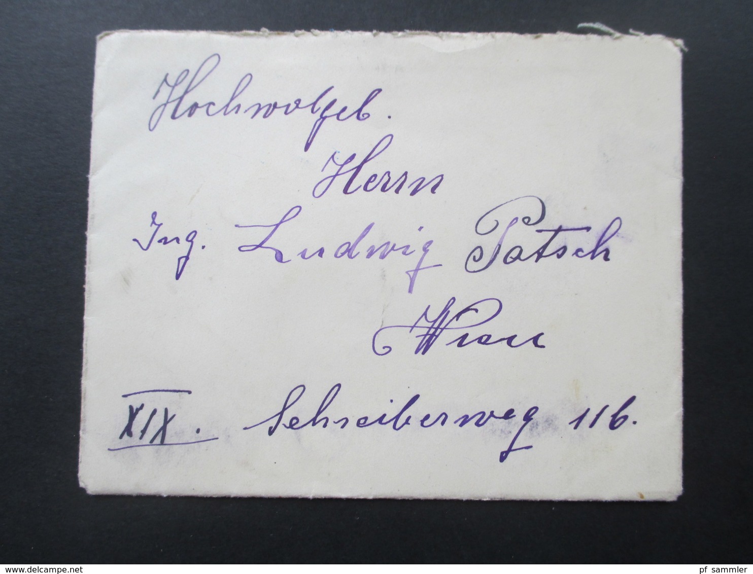 Ungarn 1920 Brief Nach Wien Gesendet Mit Inhalt An Den Ing. Ludwig Patsch. Cenzoralva / Zensurbeleg. Oedenburg - Lettres & Documents