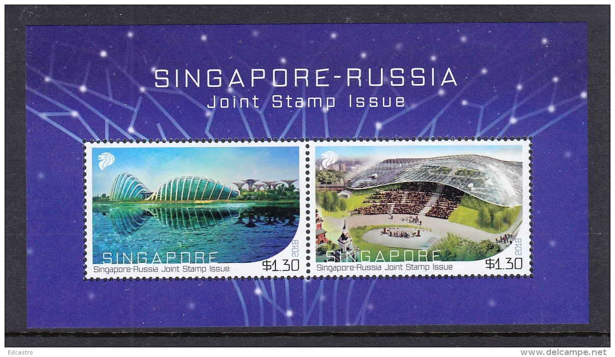 7.- SINGAPUR 2018 JOINT ISSUE WITH RUSSIA - Emisiones Comunes