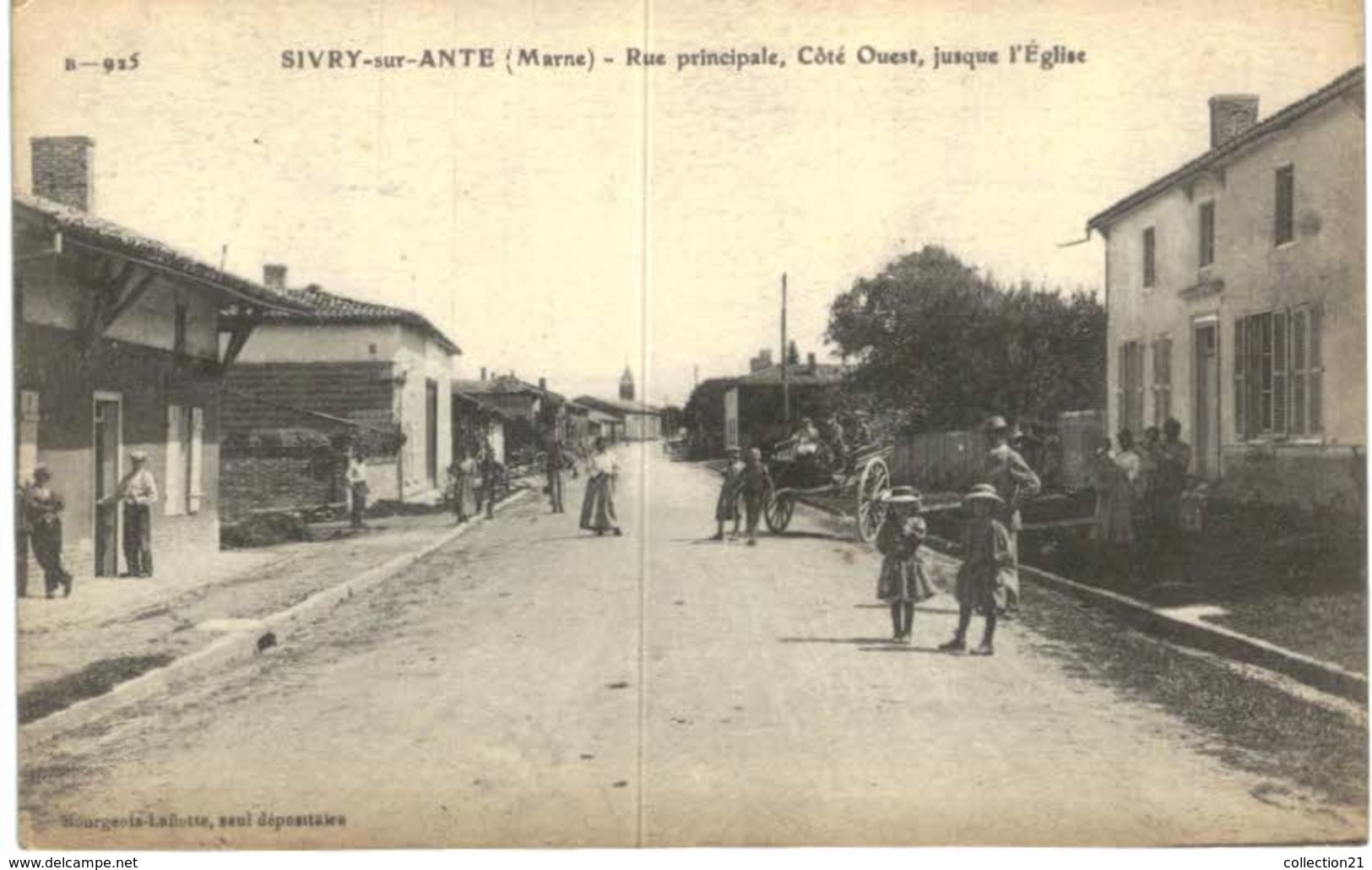 SIVRY SUR ANTE .... RUE PRINCIPALE - Sillery