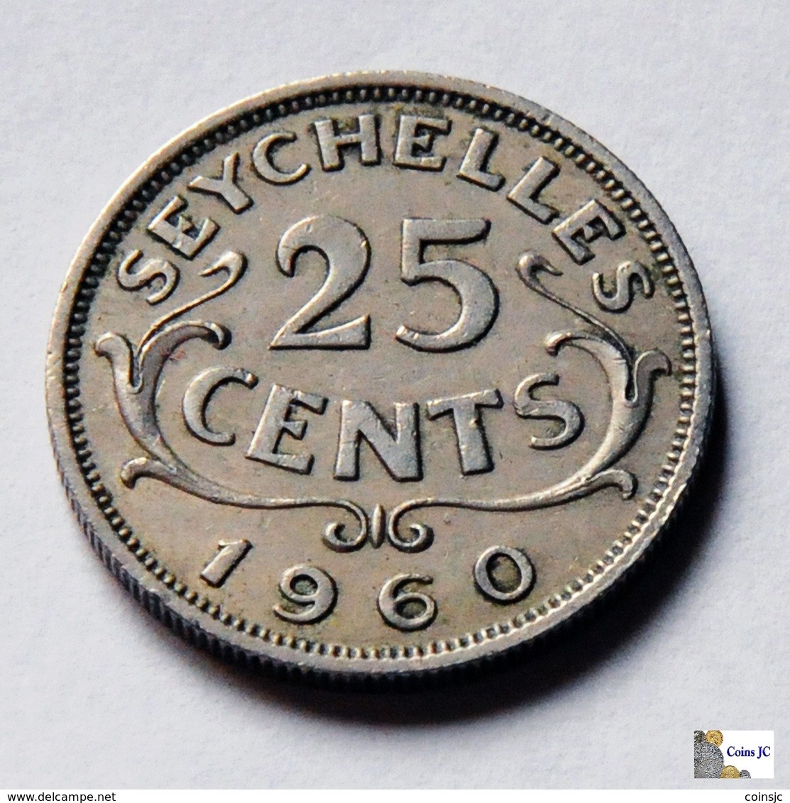 Seychelles - 25 Cents - 1960 - Seychelles