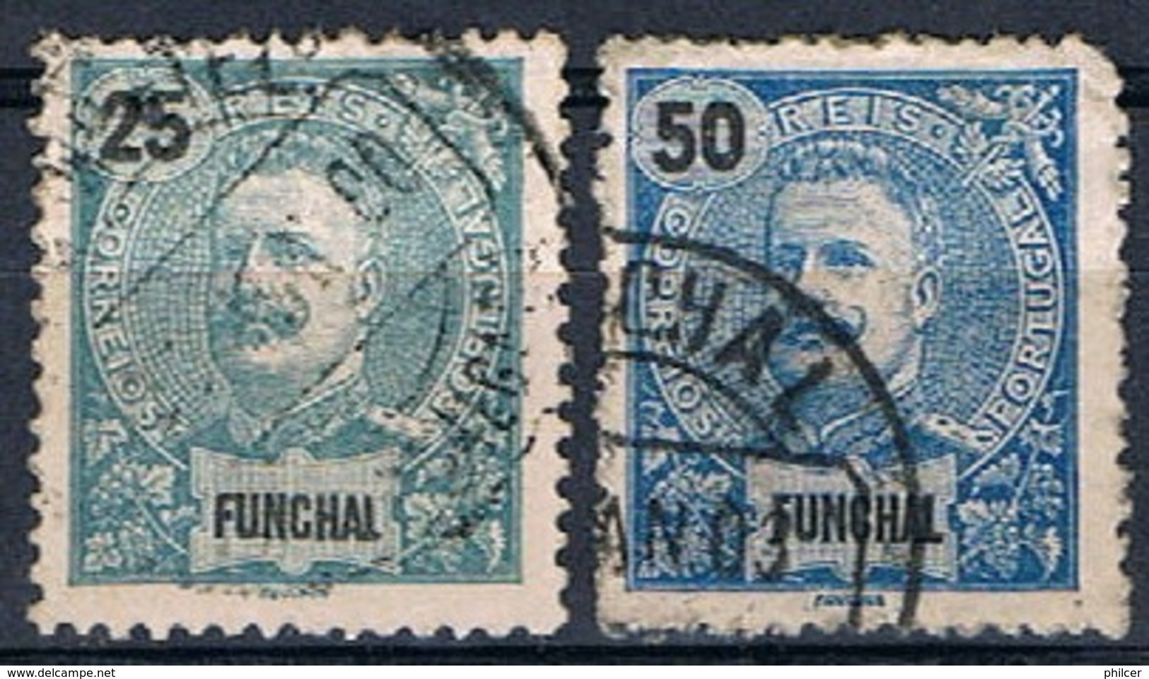 Funchal, 1897, # 18/9, Used - Funchal