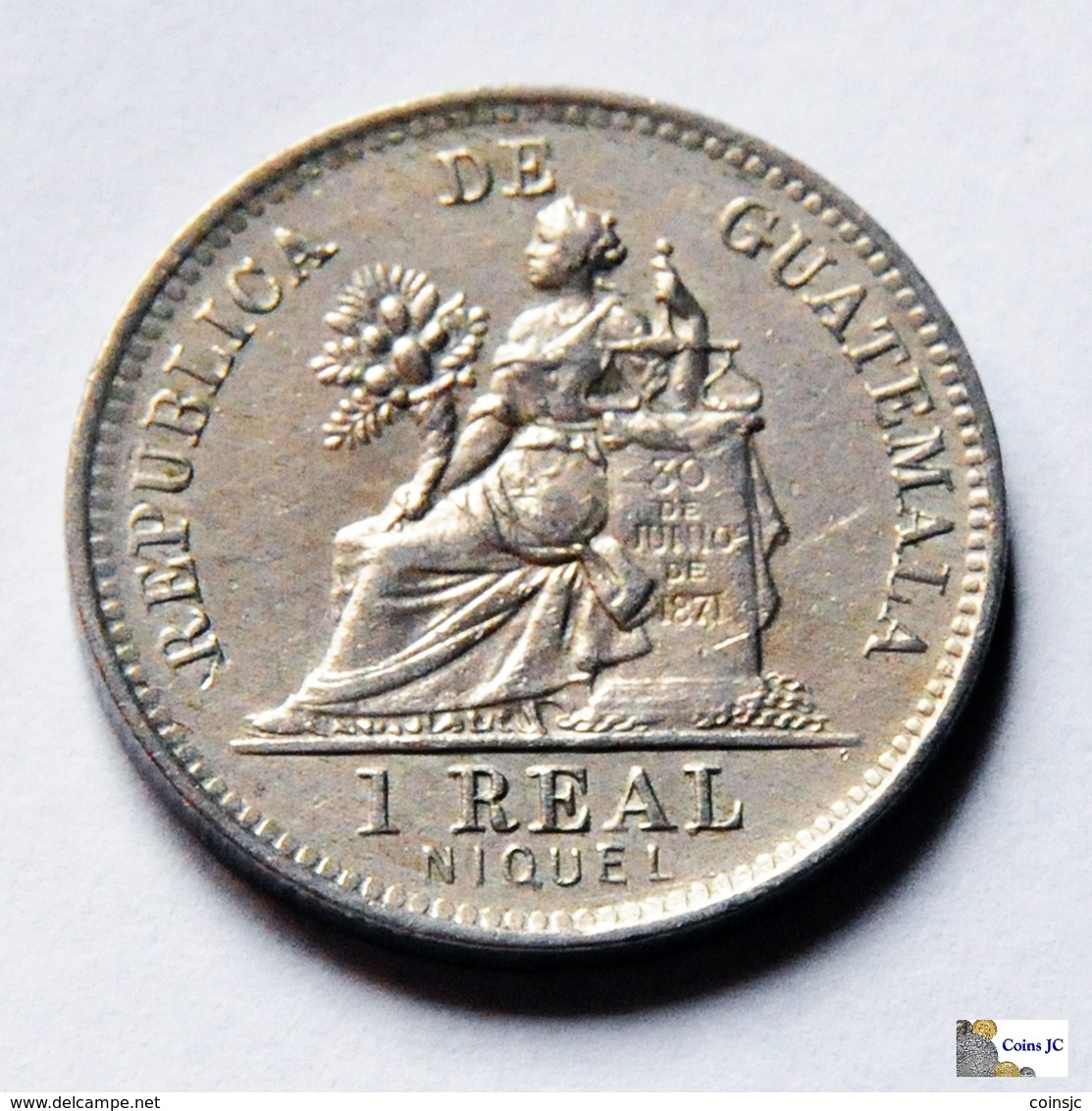 Guatemala - 1 Real - 1911 - Guatemala