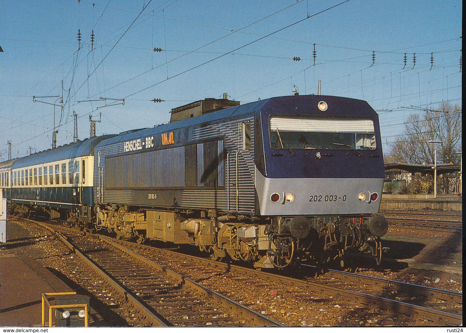 Dieselektr - Streckenlokomotive 202 003 - 0 Uman - Eisenbahnen