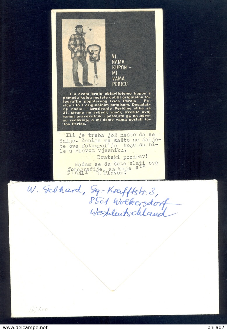 Slovenia, Yugoslavia - 2 Letters And One Stationery With Apposite Machine Cancels Of Kranj, Ljubljana And Bled. - Slovénie