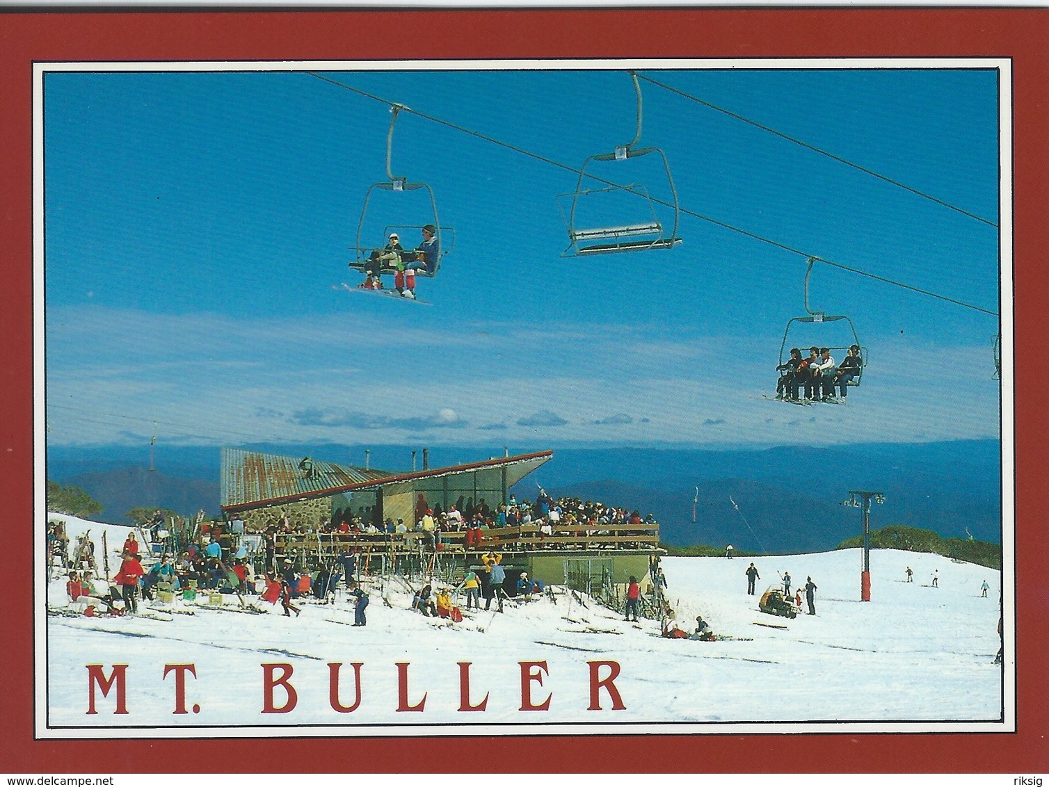 Mt. Buller Ski Resort. Victoria. 2 Cards.  Austalia. # 07921 - Other & Unclassified