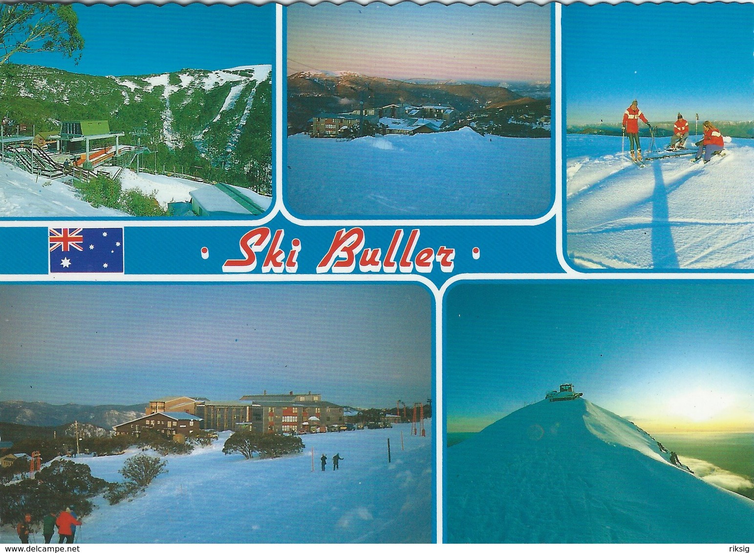 Mt. Buller Ski Resort. Victoria. 2 Cards.  Austalia. # 07921 - Other & Unclassified