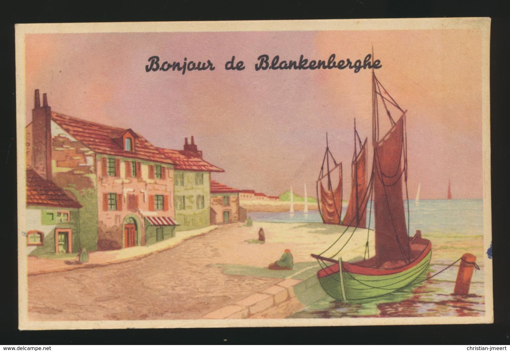 Bonjour De Blankenberghe 1947 - Souvenir De...