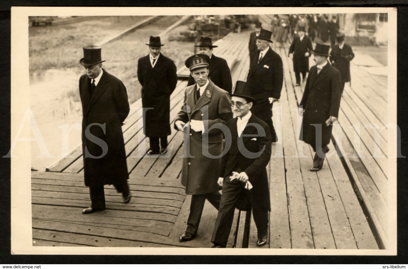 Postcard / ROYALTY / Belgique / België / Roi Leopold III / Koning Leopold III / Hoboken / 1936 / Cockerill Yards - Autres & Non Classés