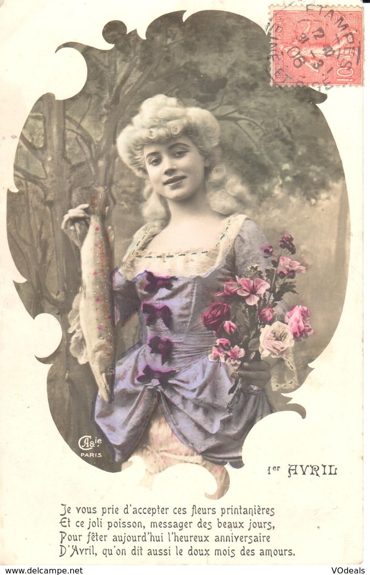 Thèmes - Fantaisies - Femme - Portrait - 1er Avril - Femmes