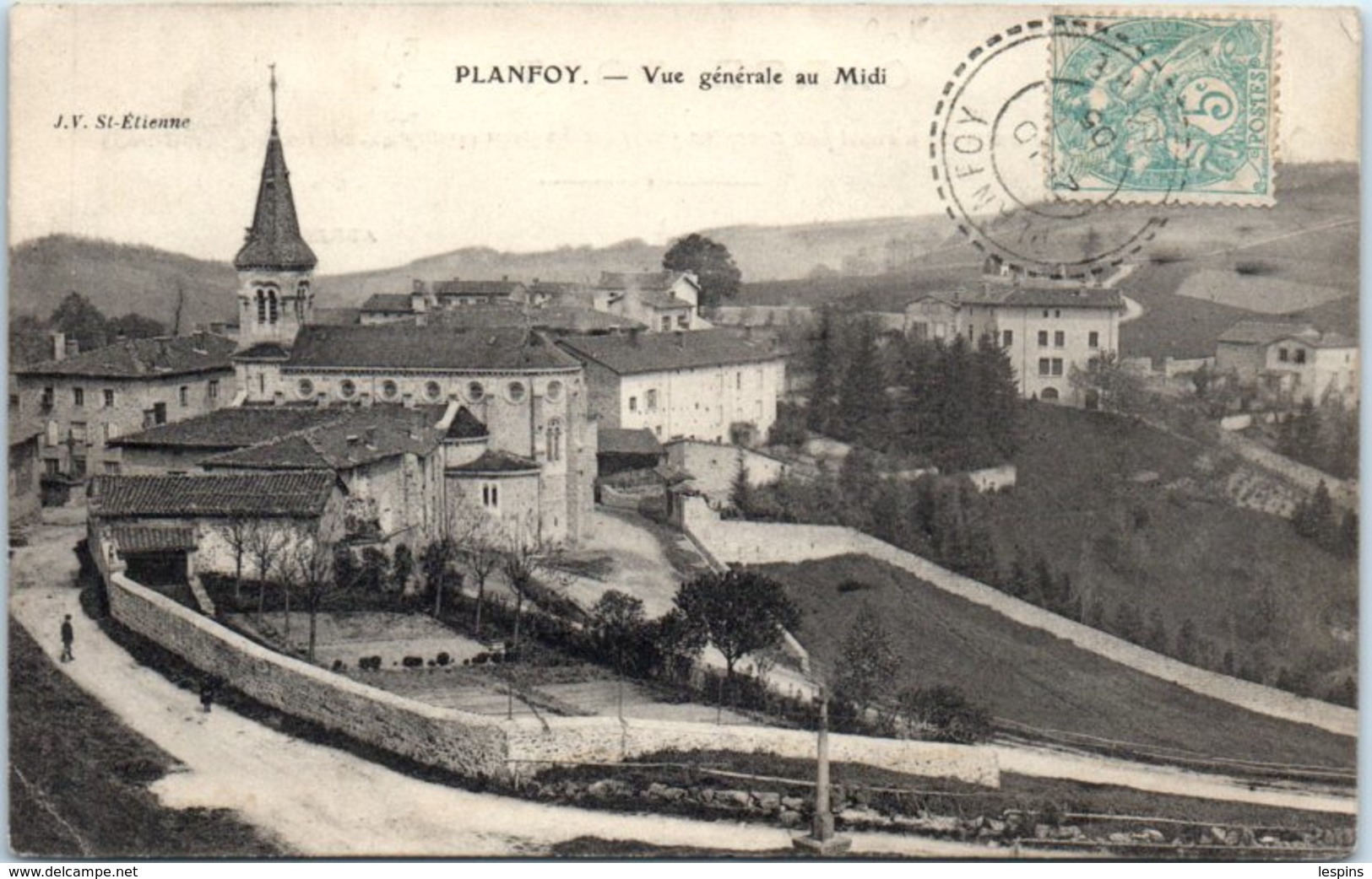 42 - PLANFOY -- Vue Générale Au Midi - Saint Jean Soleymieux