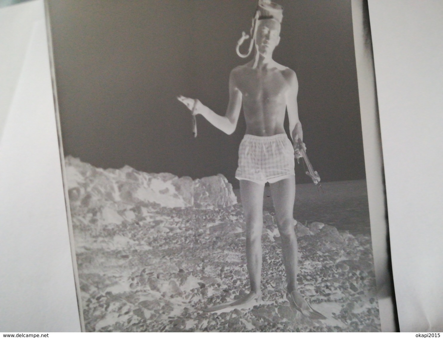 VACANCES PLONGÉE CANOË BATEAUX VOITURES COUPLE MAILLOTS BORD DE L EAU LOT 45 NÉGATIFS PHOTOS NOIR-BLANC TRÈS ANIMÉES