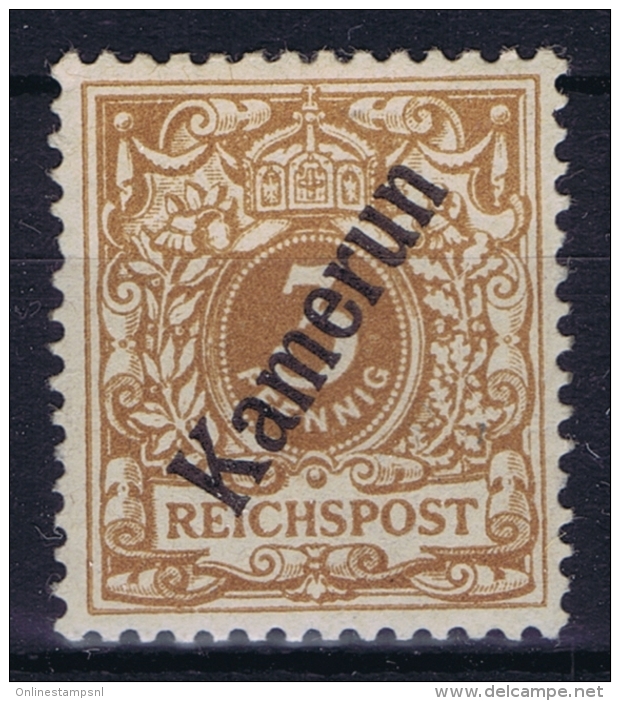 Deutsch Kamerun : Mi 1c  MH/* Flz/ Charniere - Camerun