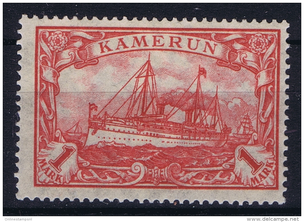 Deutsch Kamerun : Mi  24 II AMH/* Flz/ Charniere  26:17 - Kamerun