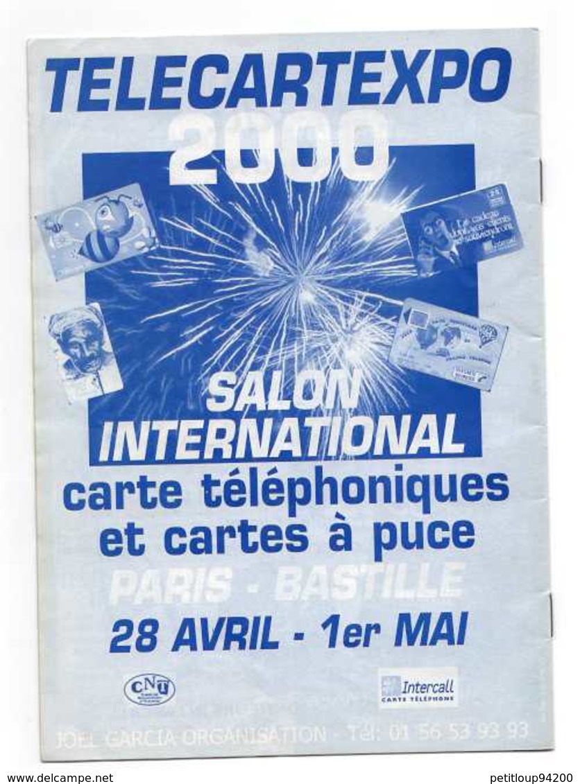 GUIDE VENTE AUX ENCHERES PUBLIQUES Télécartexpo 2000  AVRIL 2000 - Books & CDs