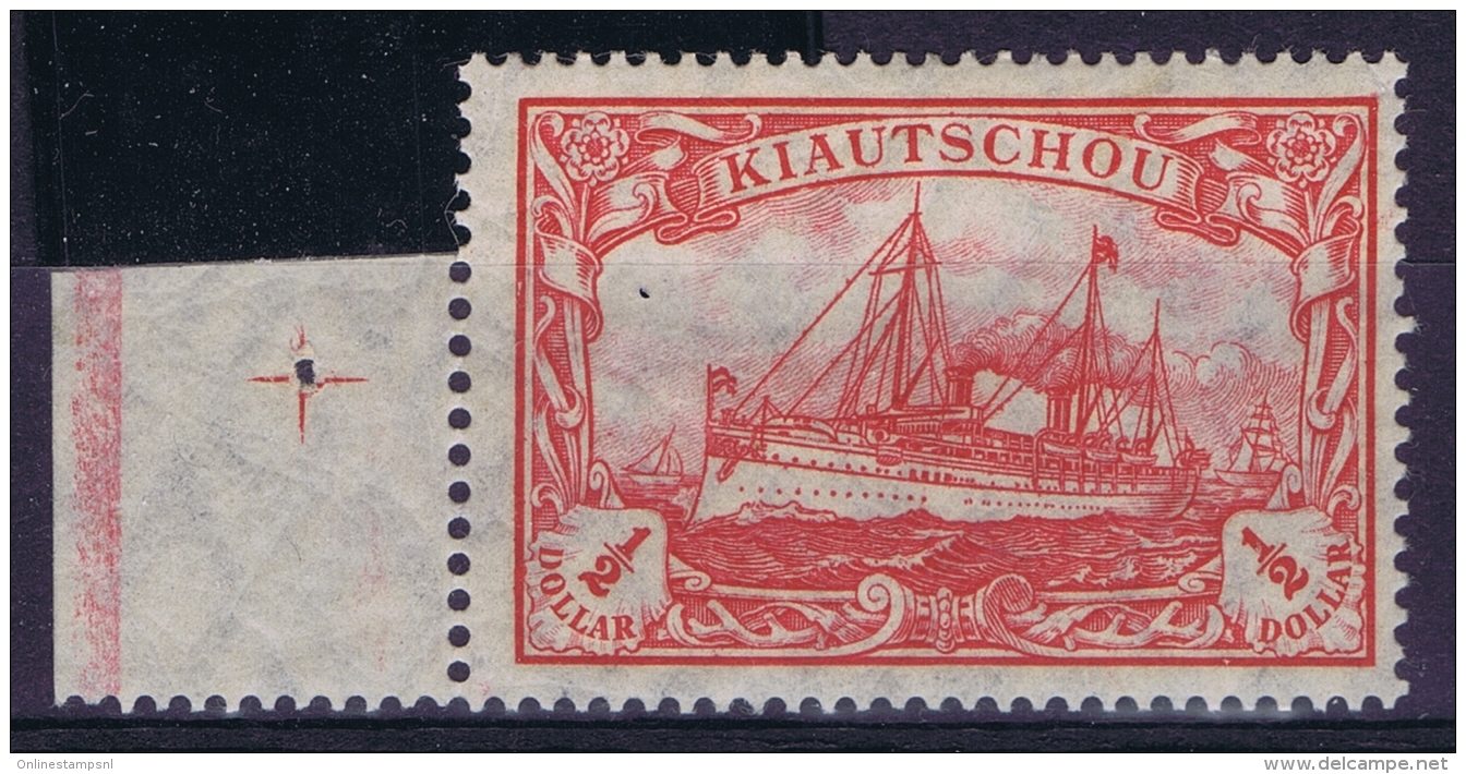 Kiautschou: Mi 34 II A Postfrisch/neuf Sans Charniere /MNH/** Perforation Part Loose - Kiautchou