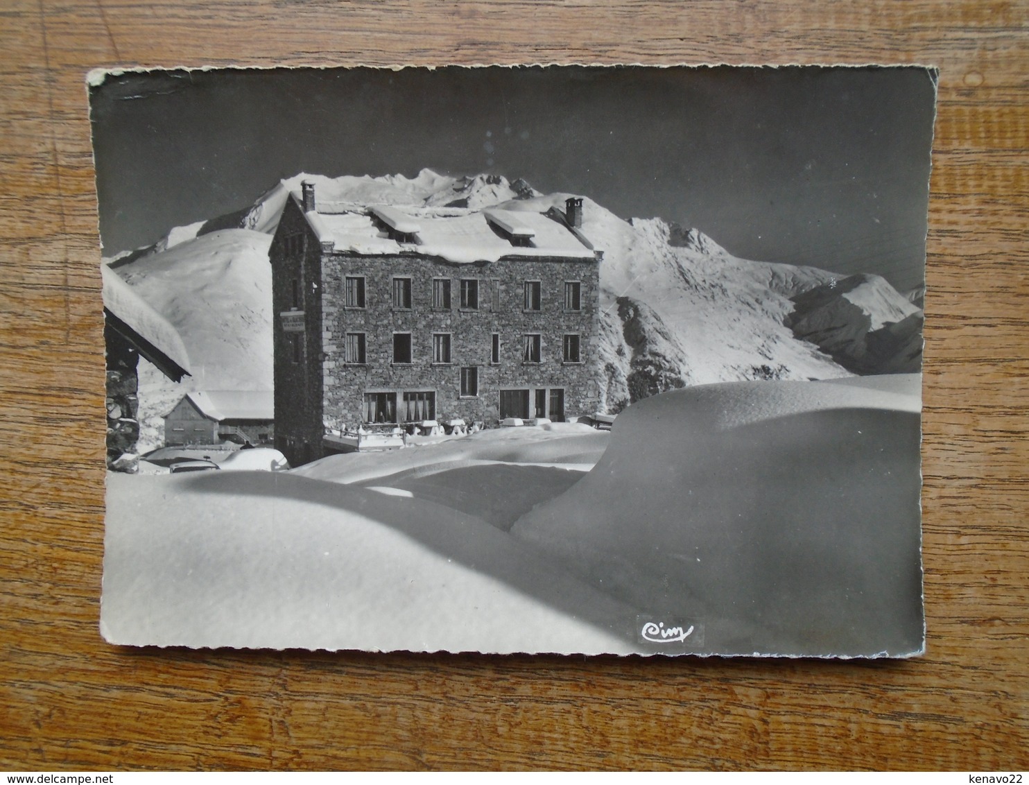 L'alpe De Mont-de-lans , Hôtel Des Glaciers "" Beau Timbres "" - Autres & Non Classés