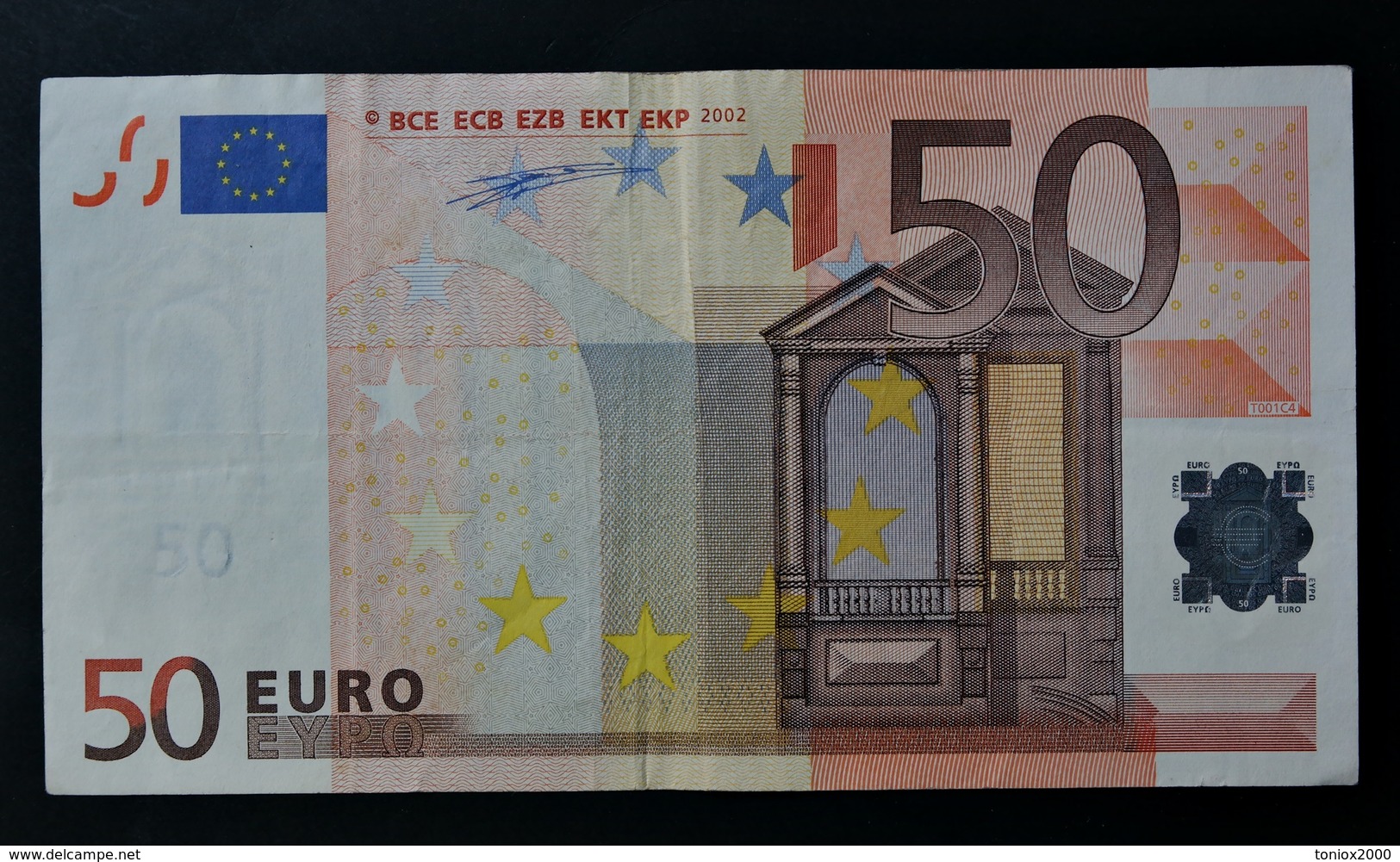 EURO . 50 Euro 2002 Duisenberg T001 Z Belgium - 50 Euro