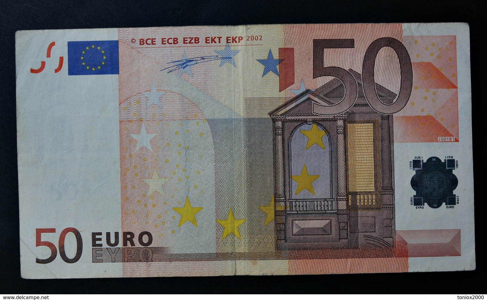 EURO . 50 Euro 2002 Duisenberg J001 S Italy - 50 Euro