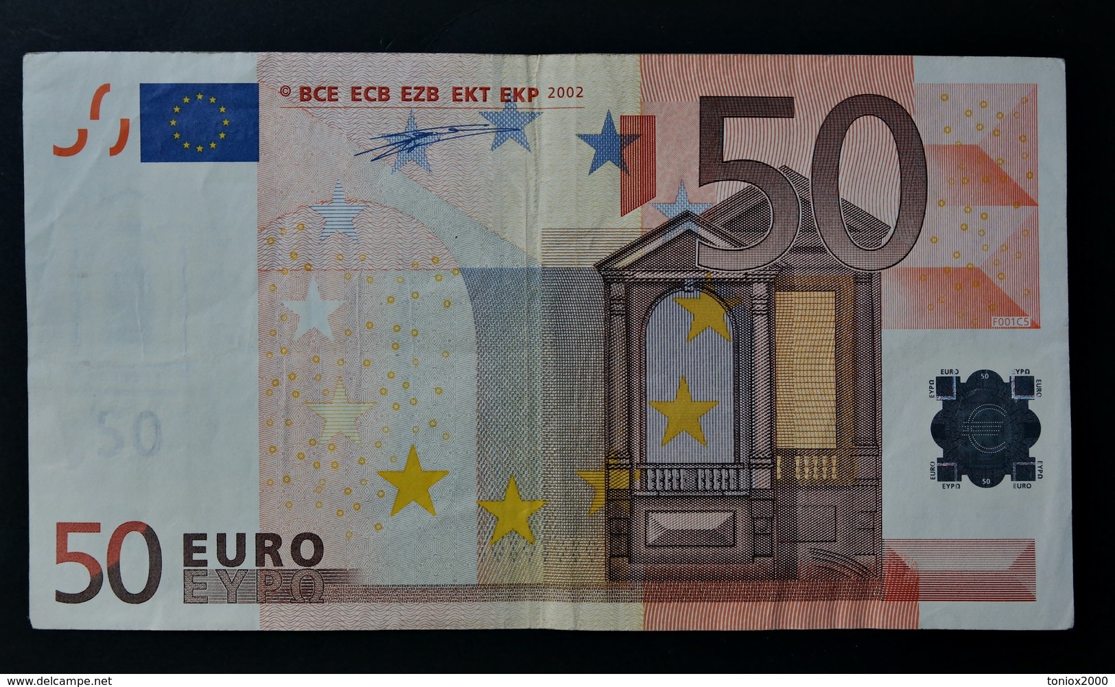 EURO . 50 Euro 2002 Duisenberg F001 N Austria - 50 Euro