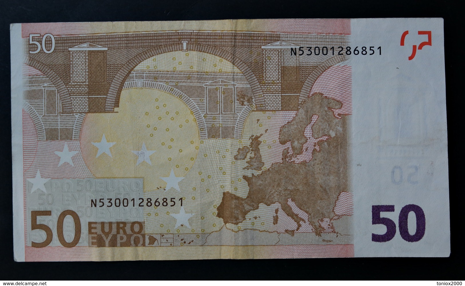 EURO . 50 Euro 2002 Duisenberg F001 N Austria - 50 Euro