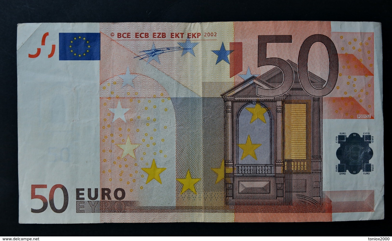 EURO . 50 Euro 2002 Duisenberg P001 V Spain - 50 Euro