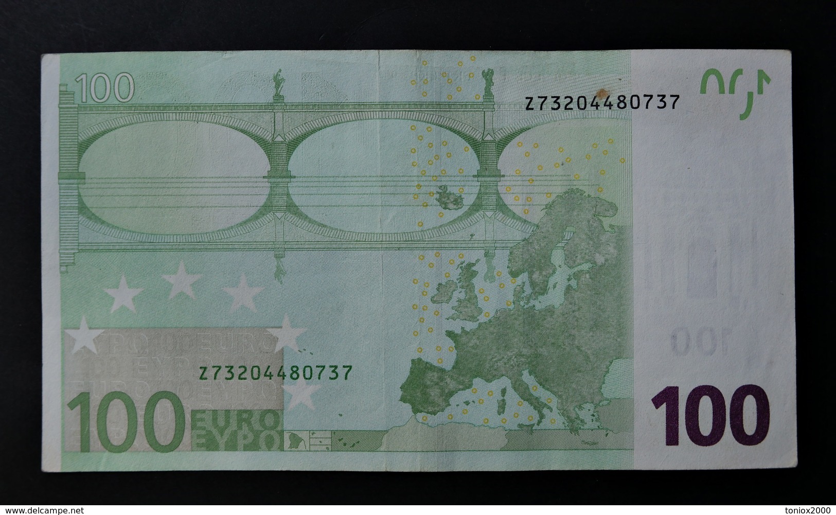EURO . 100 Euro 2002 Duisenberg T001 Z Belgium - 100 Euro