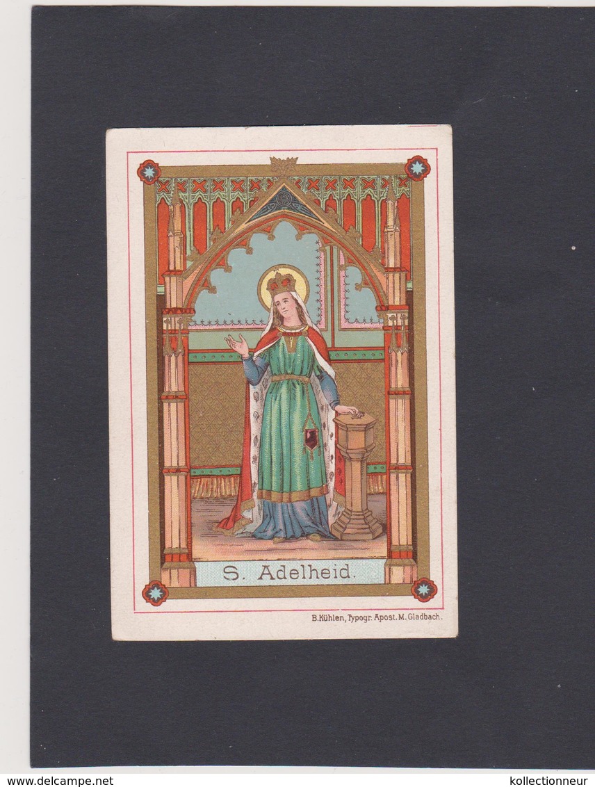 CANIVET - HOLY CARD - S.ADELHEID - STE. ADELAIDE - Santini