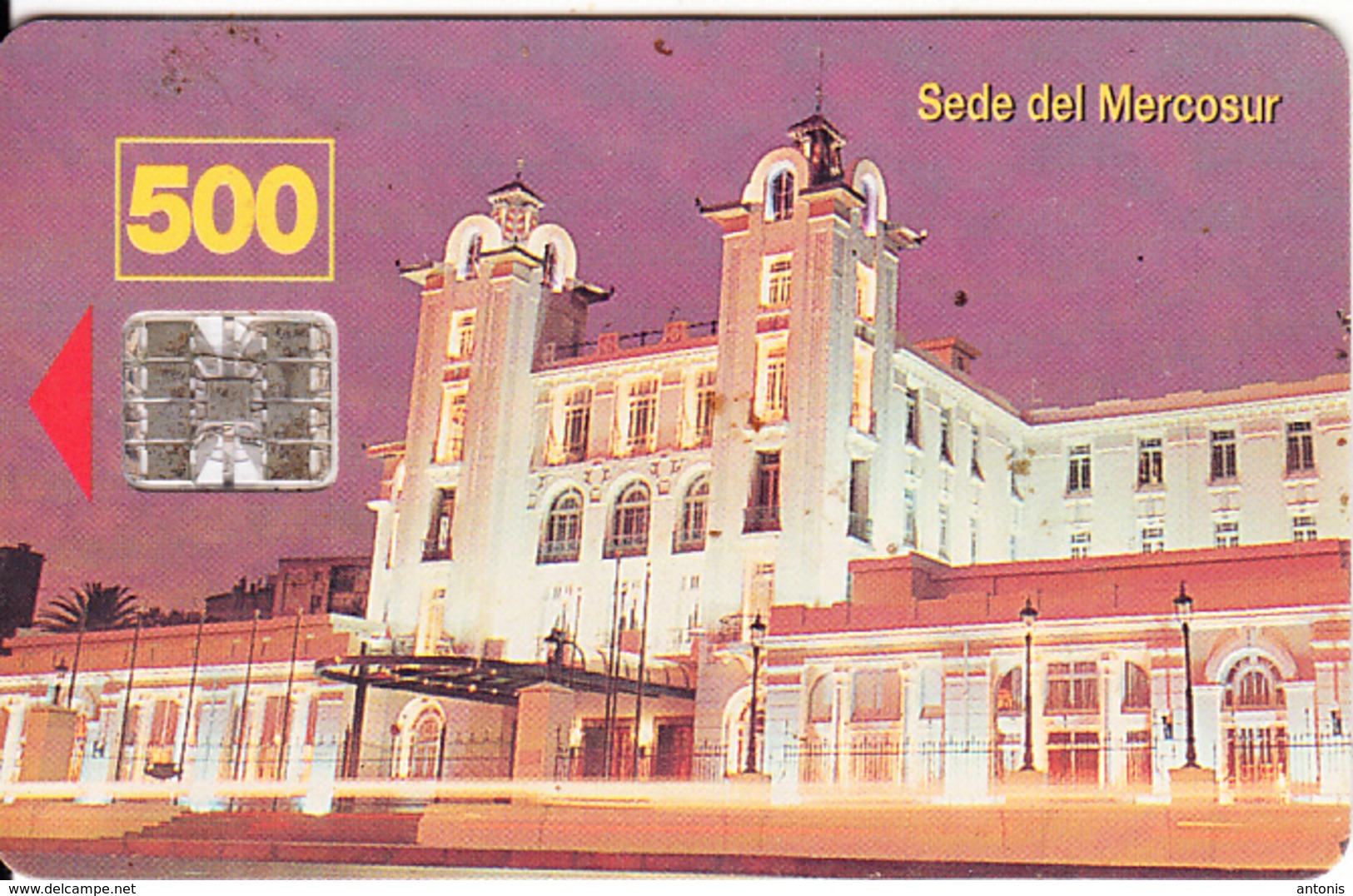 URUGUAY - Sede Del Mercosur(15a), Tirage 30000, 05/98, Used - Uruguay