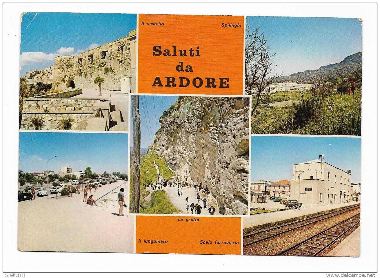 SALUTI DA ARDORE  -   VIAGGIATA FG - Reggio Calabria