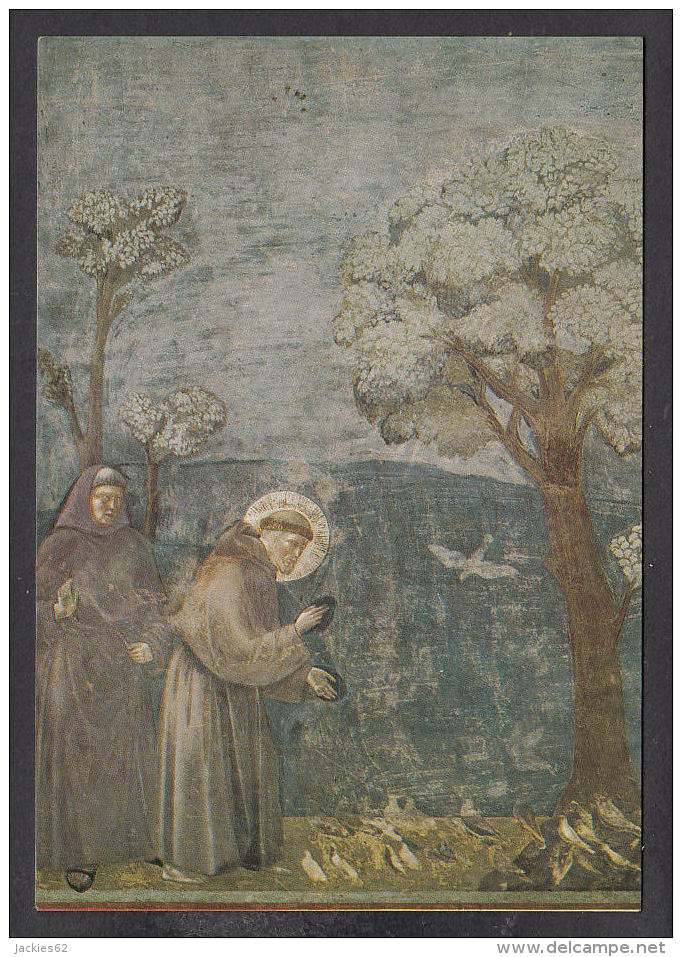 PG203/ GIOTTO, *San Francesco Predica Agli Uccelli*, Assisi, Basilica Superiore - Pittura & Quadri