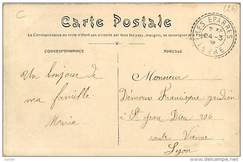 26 , ROMANS , Hotel De Ville , * 190 51 - Romans Sur Isere