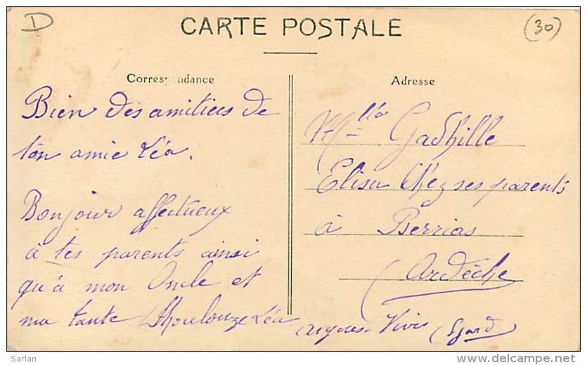 30 , AIGUES VIVES , Groupe Scolaire , * 191 89 - Aigues-Vives