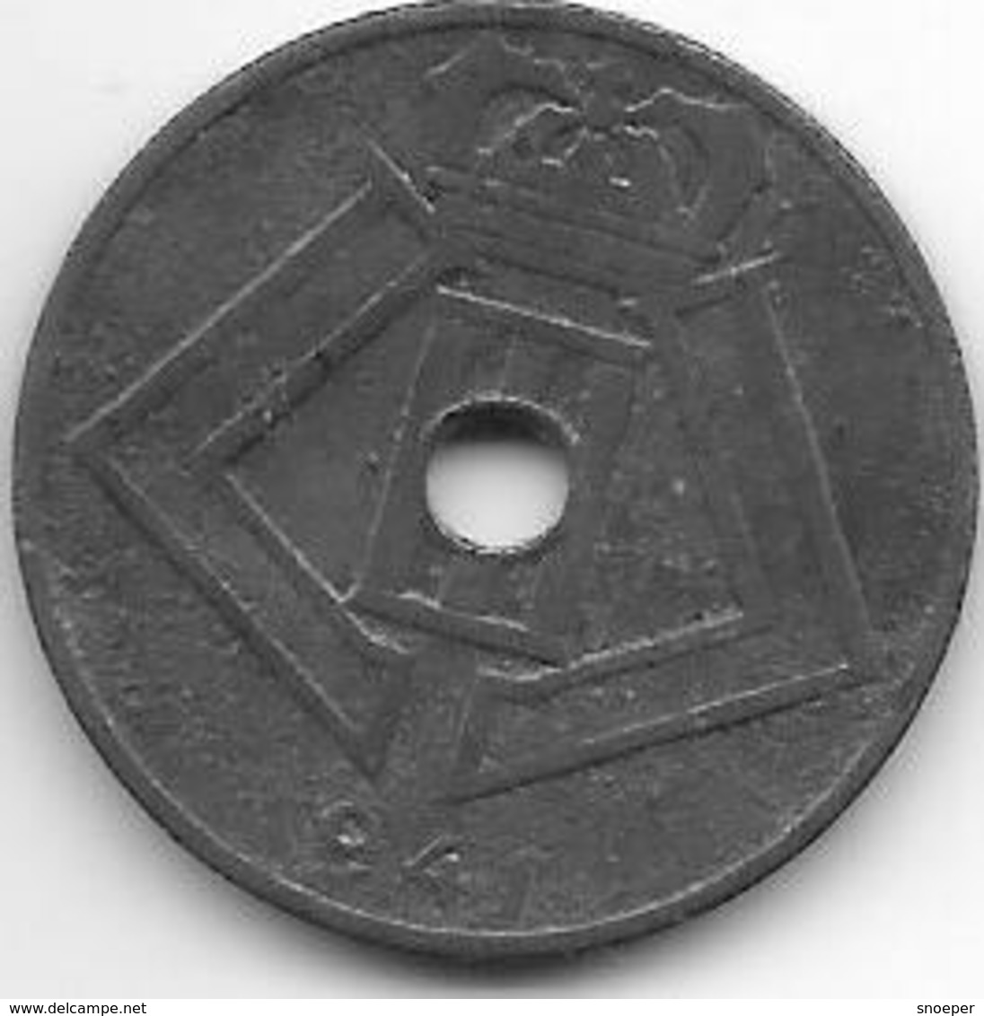 Belguim 10 Centimes 1941 Dutch   Vf+ - 10 Centimes